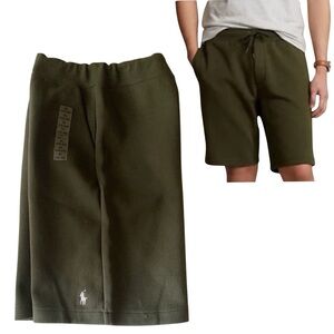 Ralph Lauren POLO Double Knit Shorts in Company Olive Size XL/XT Olive NWT